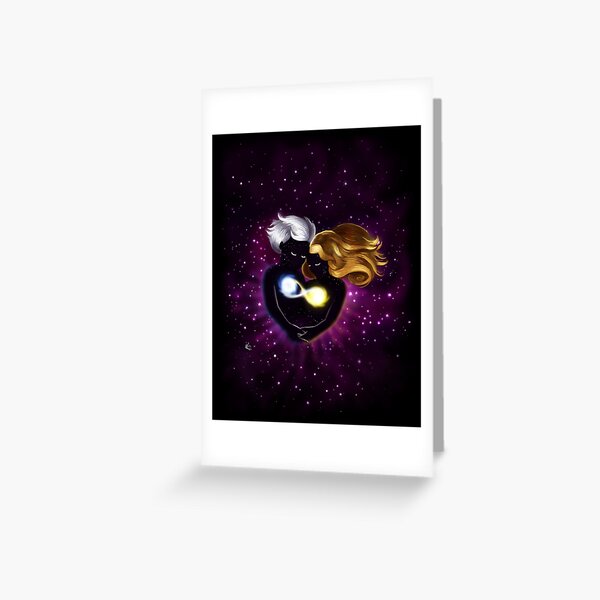 Galaxy Love Greeting Card