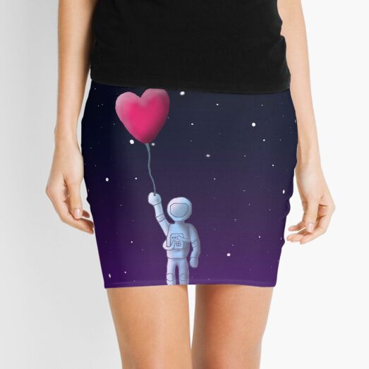 Love to the moon and back Mini Skirt