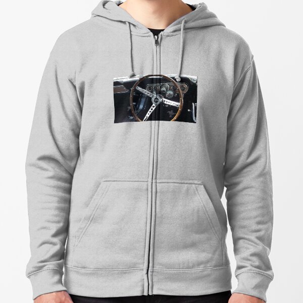 Mustang Interior Zipped Hoodie