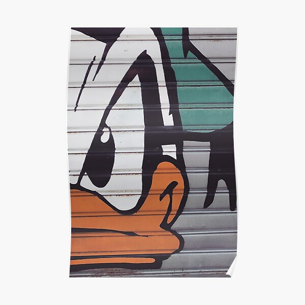 Wütende Ente Poster
