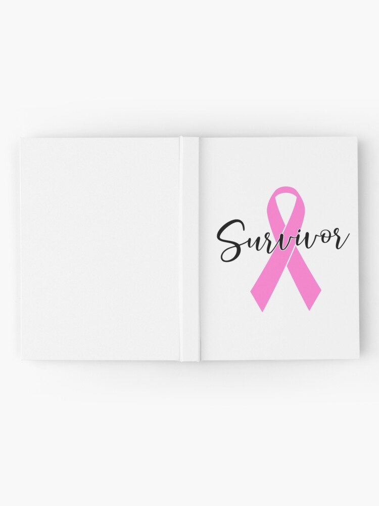 Breast Cancer Awareness Pink Ribbon Survivor Fighter Faith  Hardcover  Journal for Sale by LoveAndSerenity