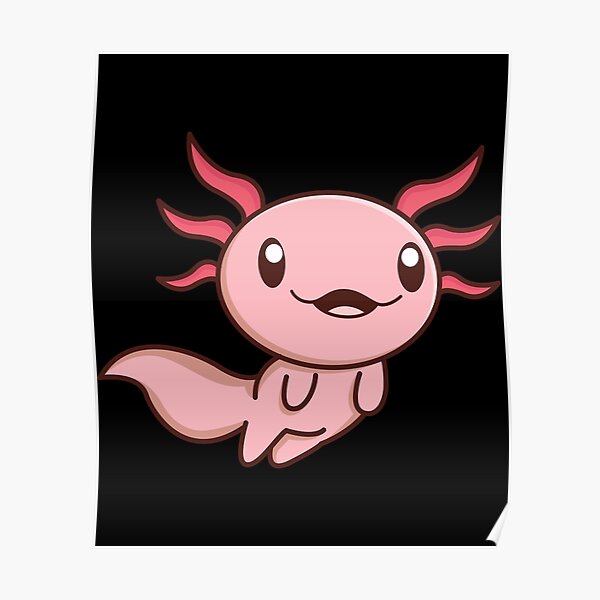 Pink Funny Cute Smiling Axolotl Giftidea Poster By Tshirtbauer Redbubble Pink Funny Cute Smiling Axolotl Giftidea Poster By Tshirtbauer Redbubble