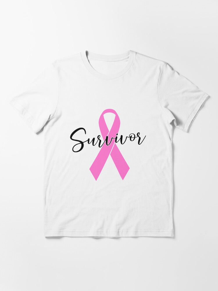 Breast Cancer Awareness Day Pink Ribbon Baseball Ladies' Crewneck  T-Shirt