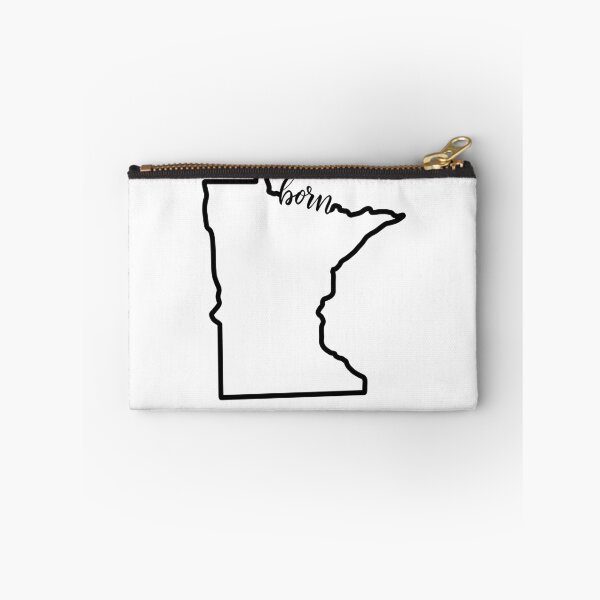 Artikelvorschau, Minnesota State Outline - Geboren entworfen und verkauft von Chocolate Musings.