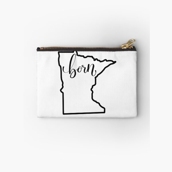 Artikelvorschau, Minnesota State Outline - Geboren entworfen und verkauft von Chocolate Musings.