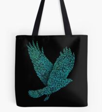 Blauer Vogel Tote Bag