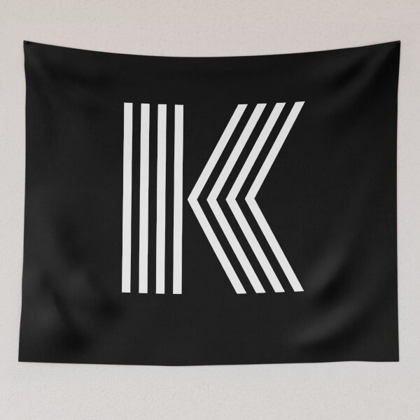 Item preview, Alphabet K (Uppercase letter k), Letter K designed and sold by marosharaf.