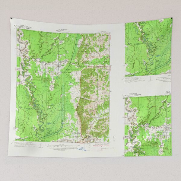 Item preview, USGS TOPO Map Mississippi MS Crowder 336873 1935 62500 designed and sold by WetdryvacRBO2.