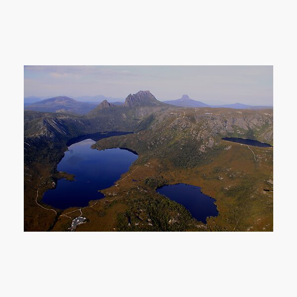Cradle Mountain, from a Birds Eye View! Photographic Print