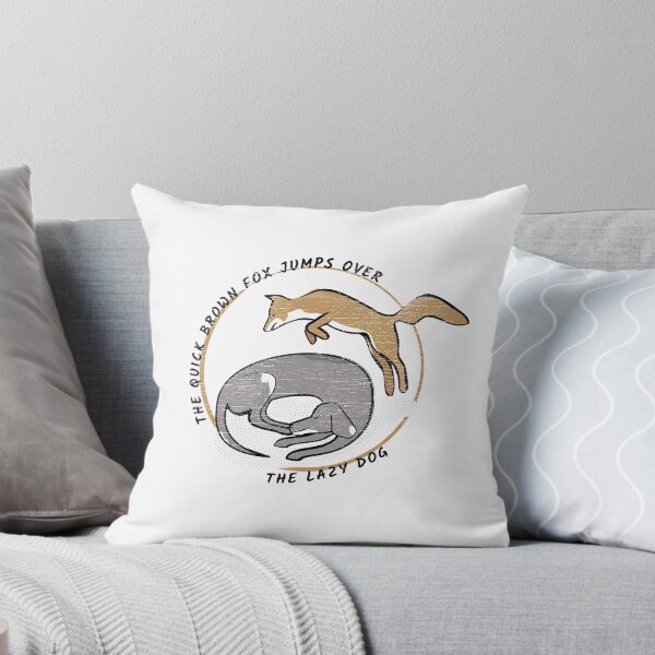 Item preview, The quick brown fox jumps over the lazy dog designed and sold by radvas.