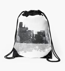 Dallas Texas Skyline Drawstring Bag