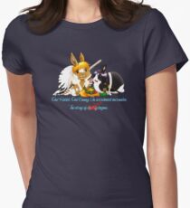 Klein und flauschig! Tailliertes T-Shirt für Frauen