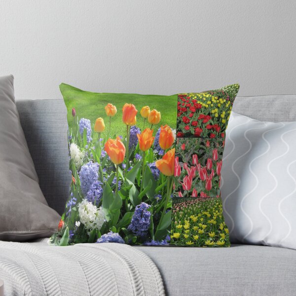 Item preview, Blaze of Colour - Keukenhof Tulip Collage designed and sold by BlueMoonRose.