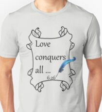 Liebe besiegt alles Slim Fit T-Shirt