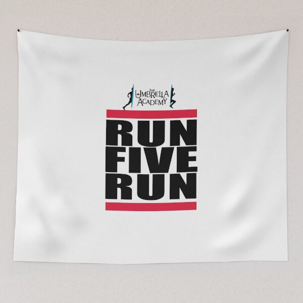 Item preview, Copia de UMBRELLA ACADEMY RUN FIVE RUN designed and sold by FunGangStore.