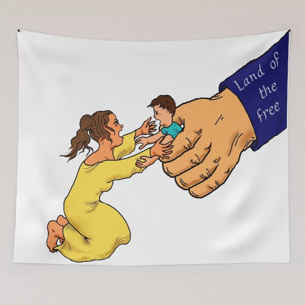Item preview, detención ilegal de niños inmigrantes designed and sold by Nalidsa Sukprasert.