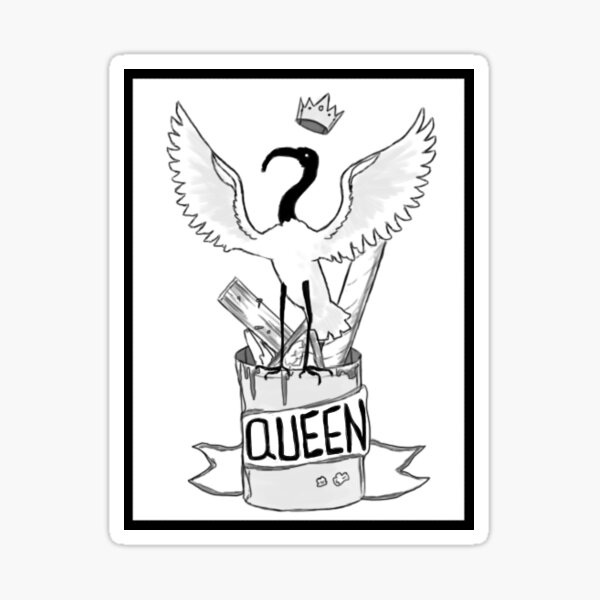 Ibis Queen Sticker