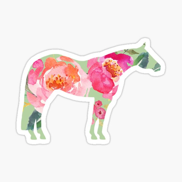 Quarter Horse - Bloom Sticker