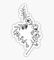 NEDA-Symbolblume Sticker