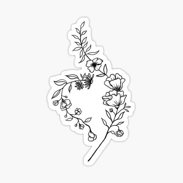 Item preview, NEDA Symbol Flower  designed and sold by mshemdesigns.