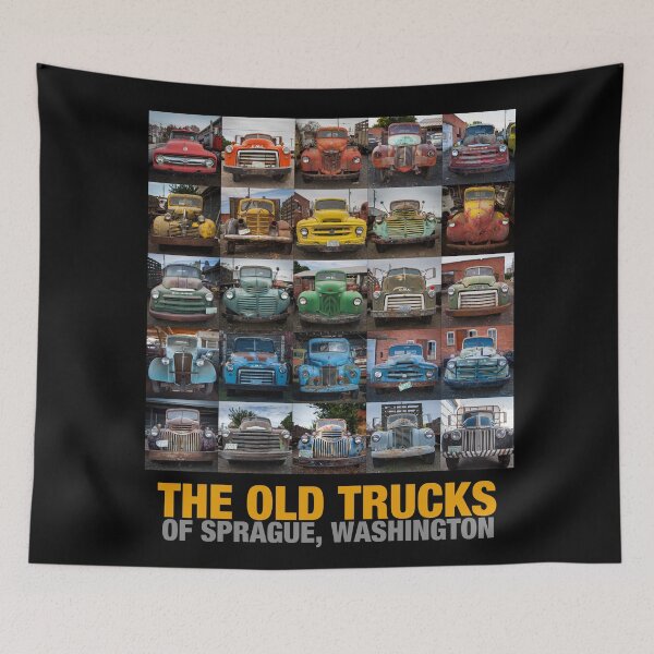 Item preview, Old Trucks of Sprague Washington designed and sold by jsachs99.