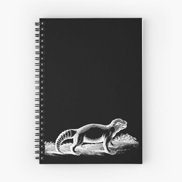 Item preview, Lystrosaurus Dinosaur Drawing (Black) Antique Fine Art Illustration  designed and sold by freshlypeeled.