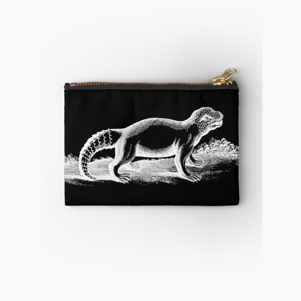 Item preview, Lystrosaurus Dinosaur Drawing (Black) Antique Fine Art Illustration  designed and sold by freshlypeeled.