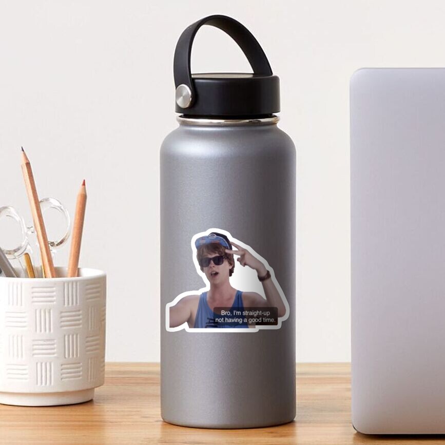 Bro I'm Straight Up Meme Sticker