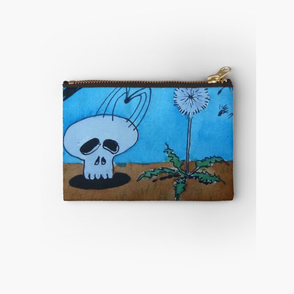 Item preview, Spider & Skull,Original Artwork Miniature Card Watercolor and Ink Painting Aceo designed and sold by jadlart.