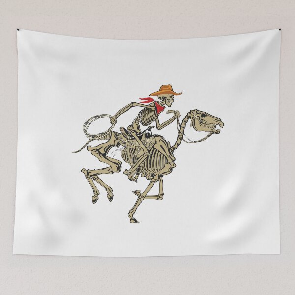Item preview, cool skull skeleton horse designed and sold by eiwo87.