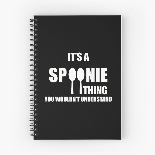 Item preview, It's A Spoonie Thing Dark Theme designed and sold by Bad-Llama.