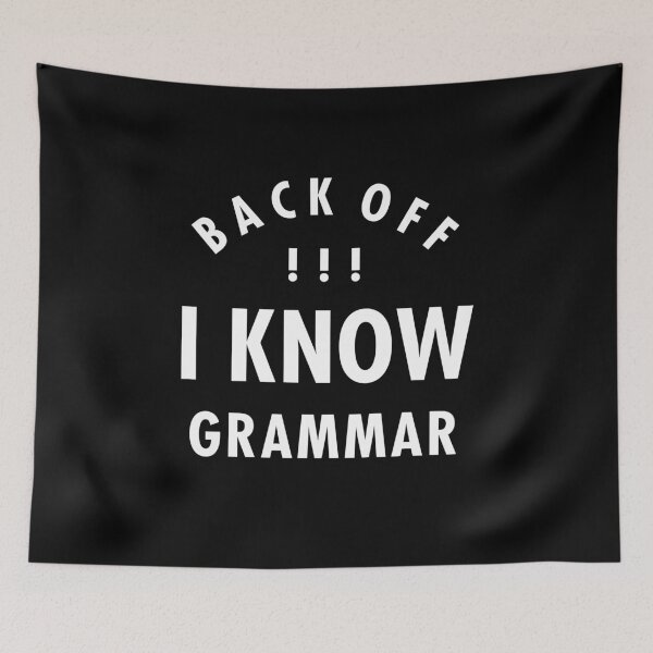 Item preview, Backoff - I Know Grammar designed and sold by Syahrasi.