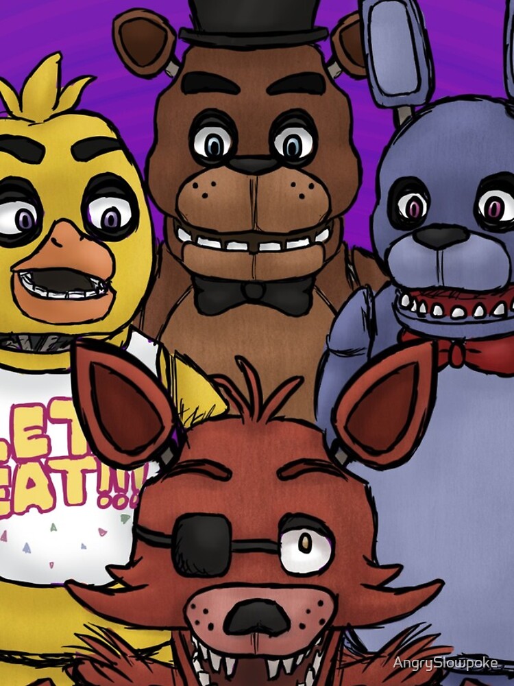 FNAF 1 Postcard for Sale by AngrySlowpoke