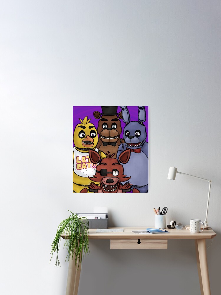 FNAF 1 Postcard for Sale by AngrySlowpoke