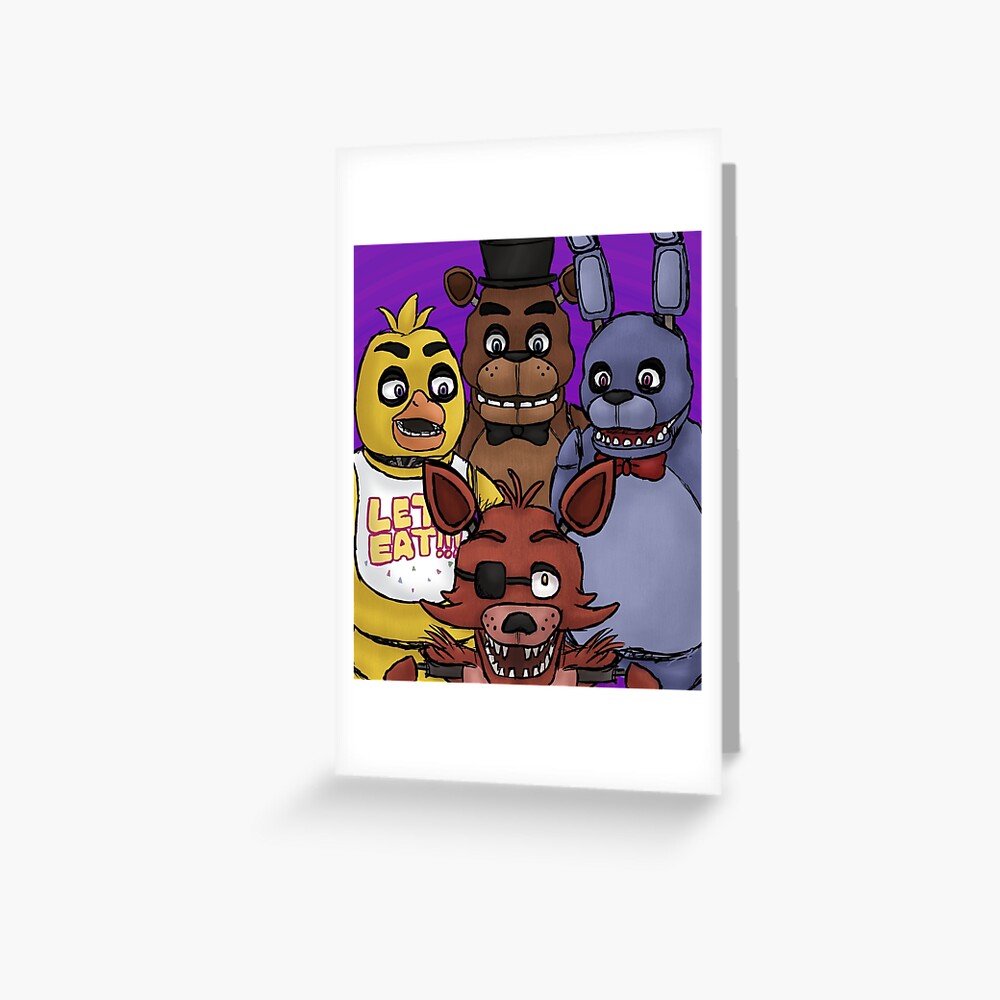 FNAF 1 Postcard for Sale by AngrySlowpoke