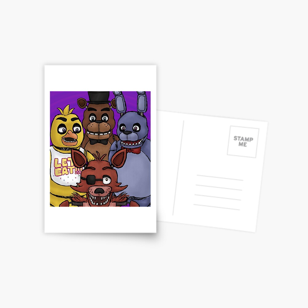 FNAF 1 Postcard for Sale by AngrySlowpoke