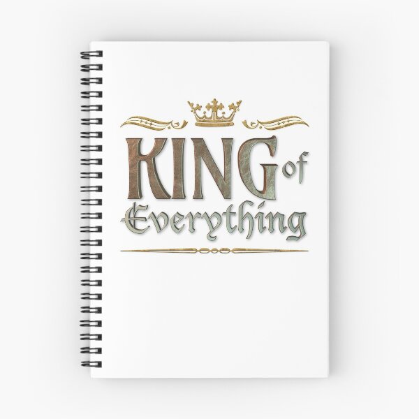 Item preview, REY DE TODO - GRAN MEDIO MEDIO - SOBRE BLANCO designed and sold by 26-Characters.