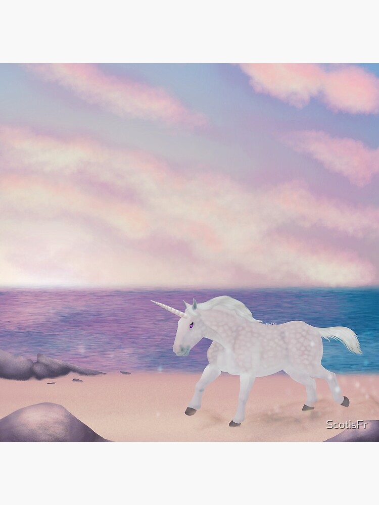 Aperçu 2 sur 2. Tote bag avec l'œuvre Strunk (Licorne) créée et vendue par ScotisFr.