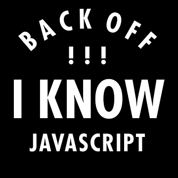 Artwork thumbnail, Backoff - I Know JavaScript by Syahrasi