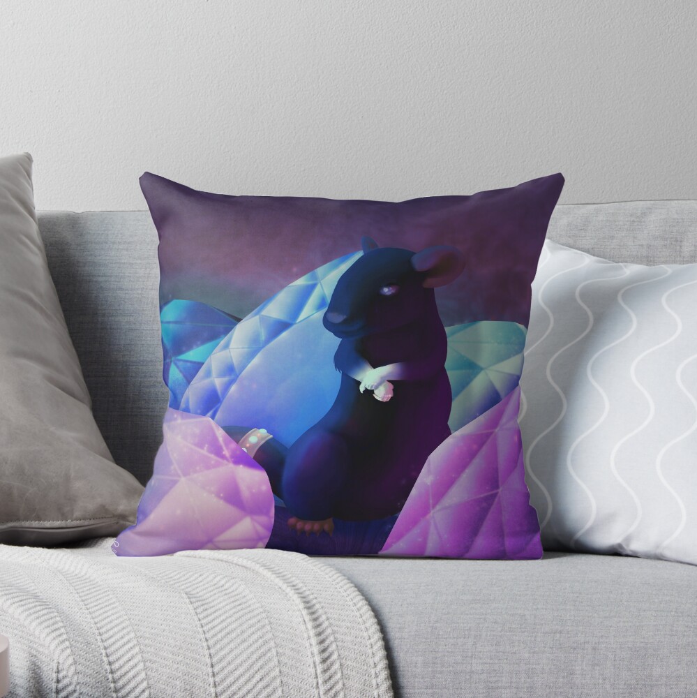 Coussin « Fragments inappréciables (Rat)»