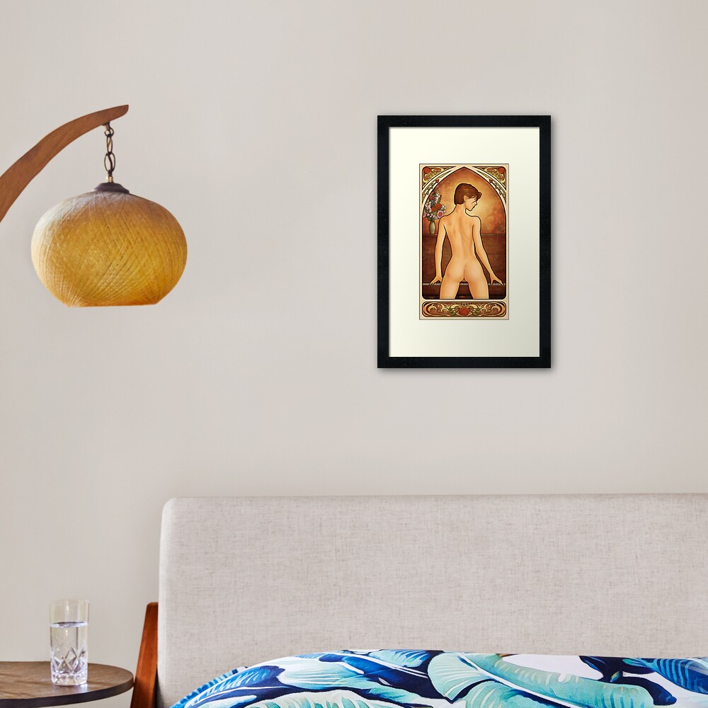 Item preview, Framed Art Print designed and sold by ArtNouveau.