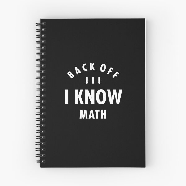 Item preview, Backoff - I Know Math designed and sold by Syahrasi.