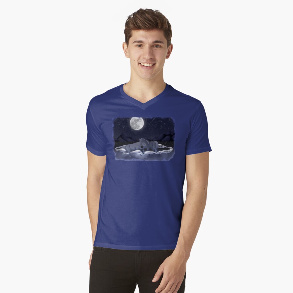 Aperçu de l'œuvre T-shirt col V créée et vendue par ScotisFr.