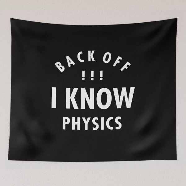 Item preview, Backoff - I Know Physics designed and sold by Syahrasi.