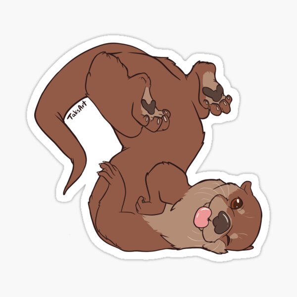 River Otter Sticker