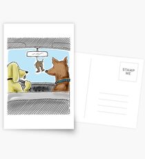 Doggie Lufterfrischer - Doggone true Postkarten