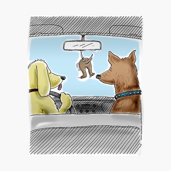 Doggie Air Freshener - doggone true Poster