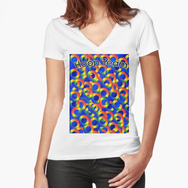 Hoop Team Fitted V-Neck T-Shirt
