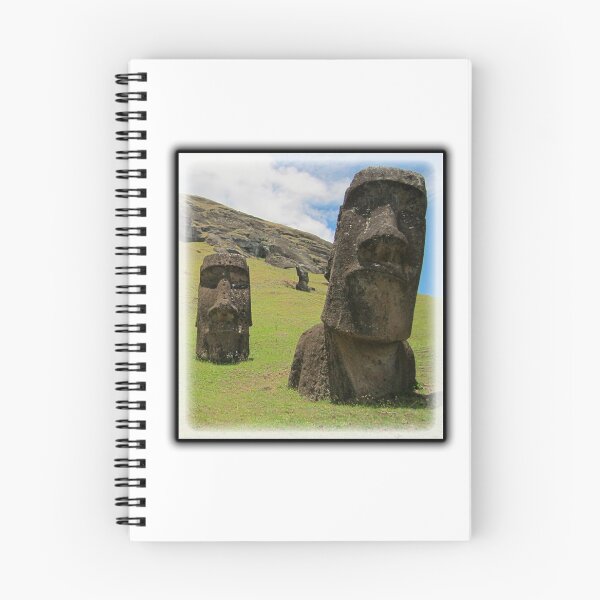 Item preview, NumbTs- Moai monolithic human figures Rapa Nui - Easter Islands Rano Raraku designed and sold by NumbTs.