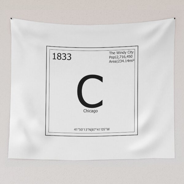 Item preview, Chicago Periodic Table Sign designed and sold by afmo13.